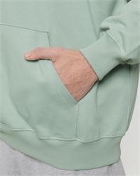 FELPA SQUADRATA UNISEX CON CAPPUCCIO 400 GSM